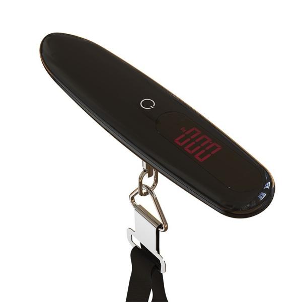 Écran LCD à échelle suspendue électronique de 50 kg Poids suspendu de voyage Écran numérique portable de poids de bagages pour mesures précises