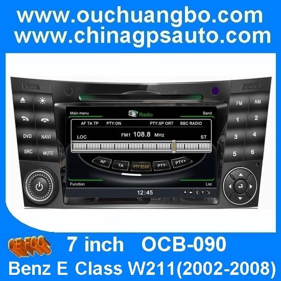 Ouchuangbo S100 Platform Central Multimidia Kit Mercedes Benz E Class W211 2002-2008 GPS Navigation Bluetooth TV