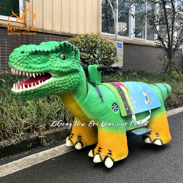 Child Dinosaur Amusement Scooters Coin Operated for Theme Park
