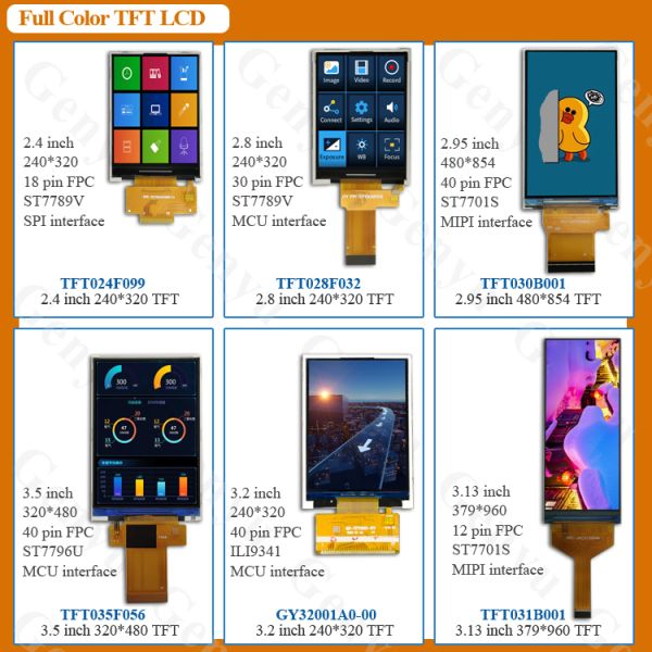 2.4 inch TFT LCD Display with 240x320 Resolution and SPI Interface for Home Appliances
