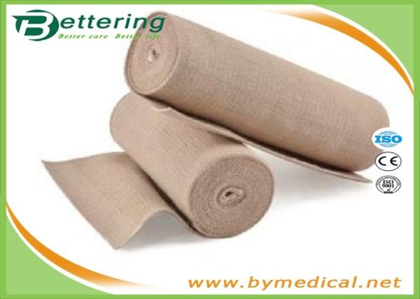 Rubber High Elastic Medical Supplies Bandages , Compression Bandages For Wounds Non Sterile
