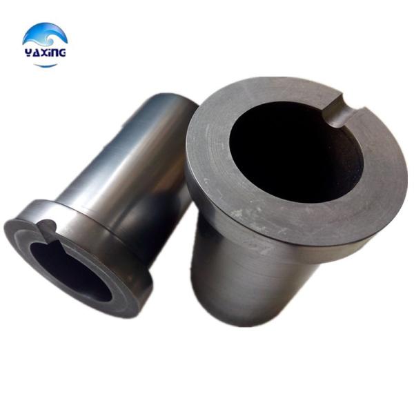 85mm Top Diameter Melting Aluminum Graphite Crucible 3kg Capacity for Metalworking