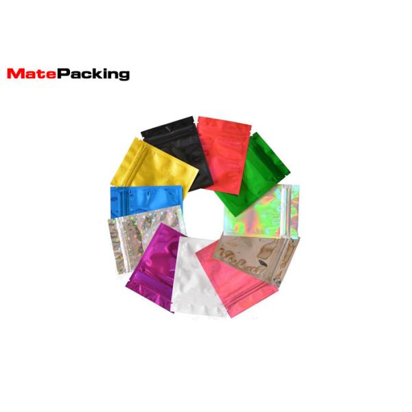 Gravure Printing Plastic Tobacco Pouch Food Grade Ink Bag For Weed Food Packaging