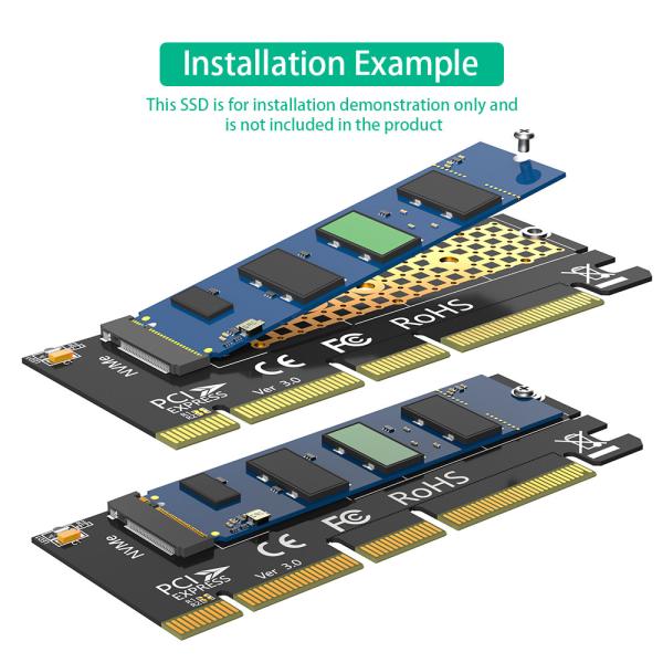 Nvme SSD à adaptateur PCI-E