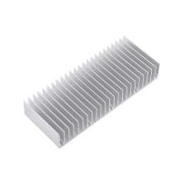 Perfil de aluminio de alta potencia personalizado disipador de calor electrónico de frecuencia variable disipador de calor con dientes densos