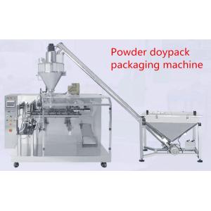Coffee Powder Doypack Filling And Packing Machine PLC Stand Up Pouch Bagging Machine