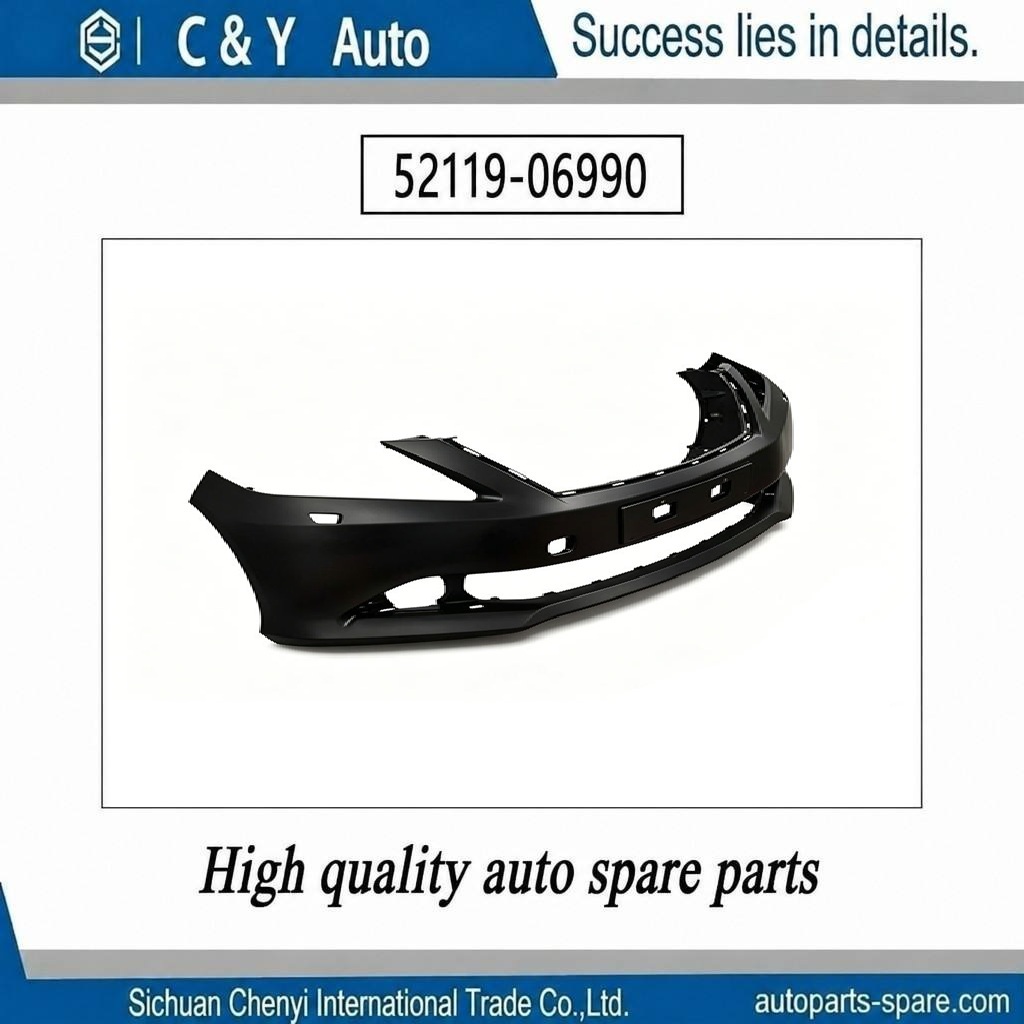 OE 52119‑06990 High Quality Front Bumper Assembly For Toyota Camry OE Replacement Bumper Cover
