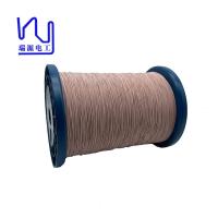 A seda de alta frequência do poliéster do fio Superthin de 0.04mm Ustc Litz cobriu