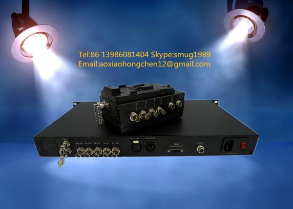 Sony camera fiber connection system(JM-EFP-S13) for live-Link  SDI Over Fiber Transport Systems applied in OB Van