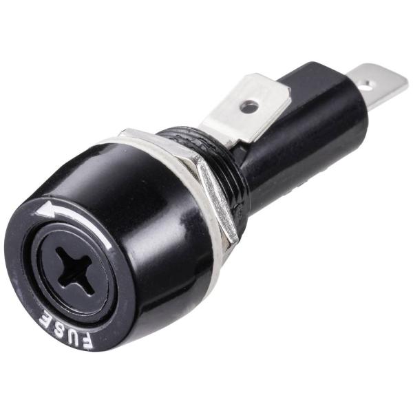 R3-53 3AG 6.3*32mm Стеклянная труба панель крепление предохранитель держатель Блоак 15А Сквозный драйвер тип винтовой крышки