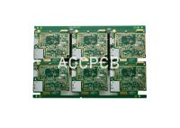 Led Module High Density PCB Green Solder Mask ENIG Surface ±3mil PTH Tolerance