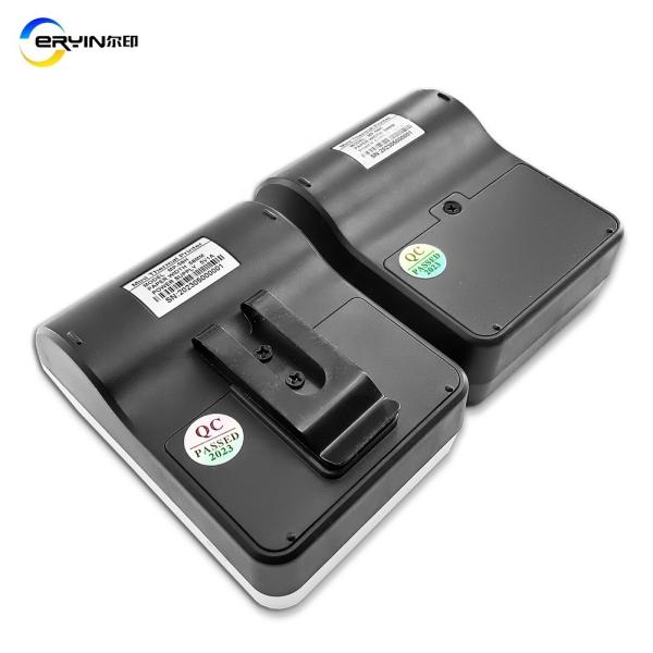 58mm Black Thermal Printer for Smartphone 70-90mm/s Print Speed Portable Mini Printer