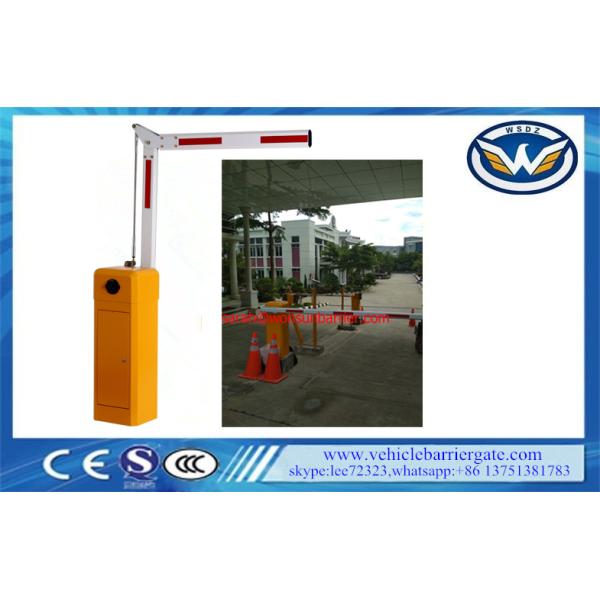 High Accurate Traffic Barrier Gate Fold Arm 120 Watt For Underground Parking System