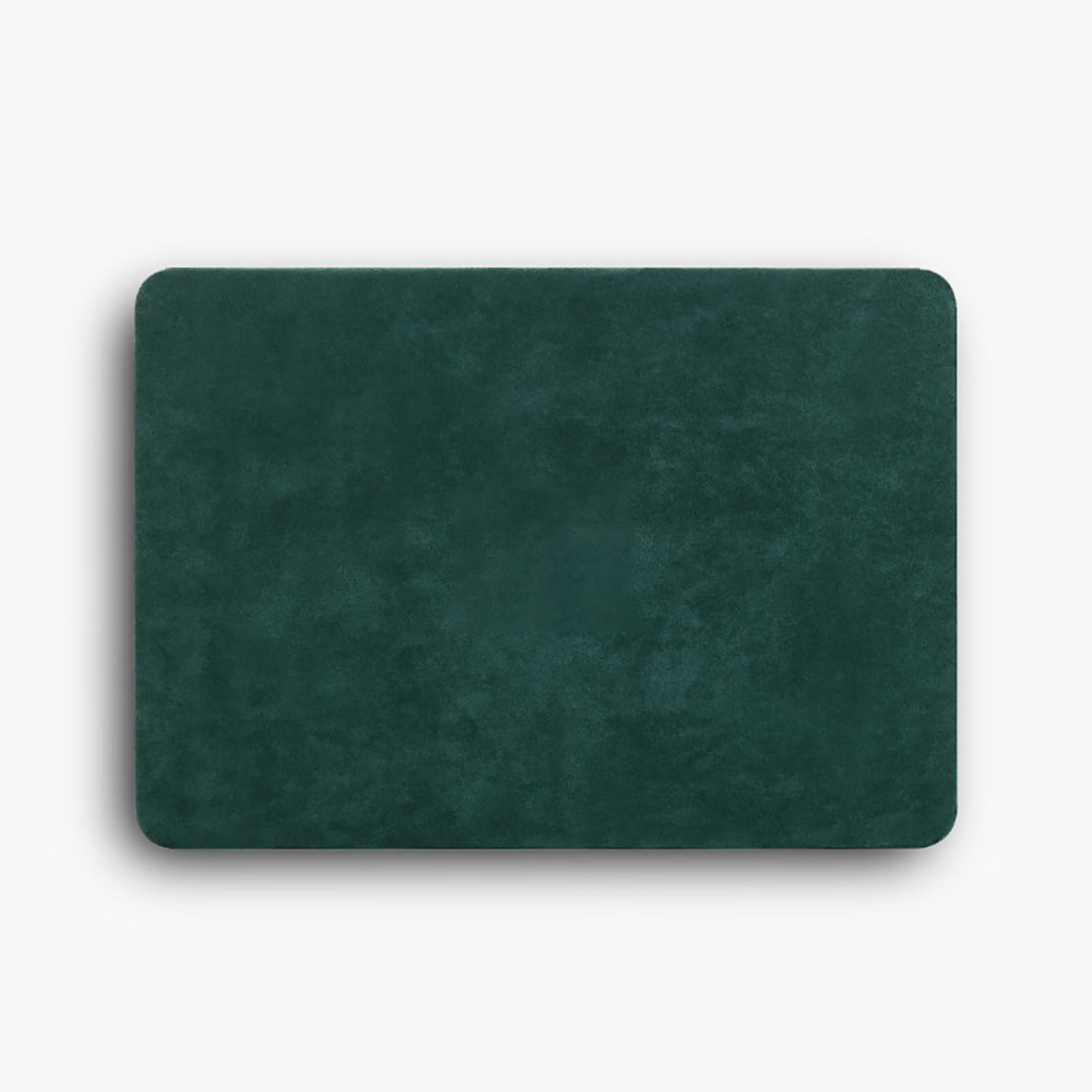 Laudtec PU Leather Wood Grain Laptop Case Skin Hard Shell Cover for MacBook Air 13 2025 Wholesale OEM/ODM/Private Label