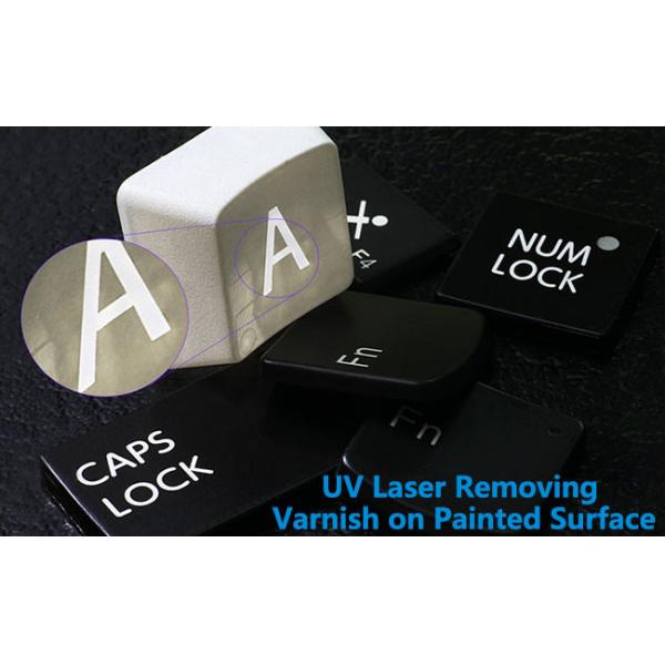 5W UV Laser Marking Remover Paint Removal for Plastic , Glass , Metal