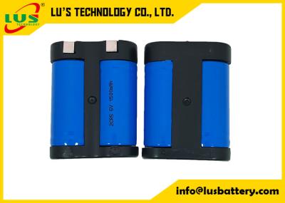 Bateria 6V do dióxido do manganês do lítio de 2CR5 1500mah para a câmera