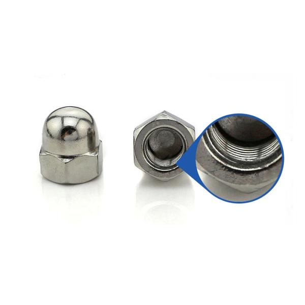 Acero inoxidable roscado de la tuerca de fijación del hexágono/acero de carbono hecho para el sector de la construcción