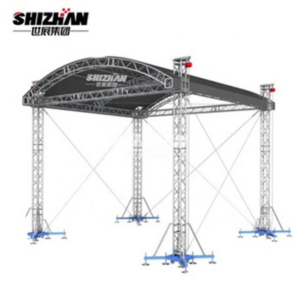 Display Aluminum Event Concert Lighting Portable Stage Truss