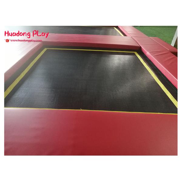 15sqm Commercial Trampoline Equipment Customized Color Safe Warm Design