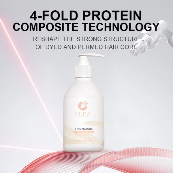 Revitalisant Quatuor Conditionneur Capillaire Protéine de Kératine B5 Réparation Cheveux Abîmés