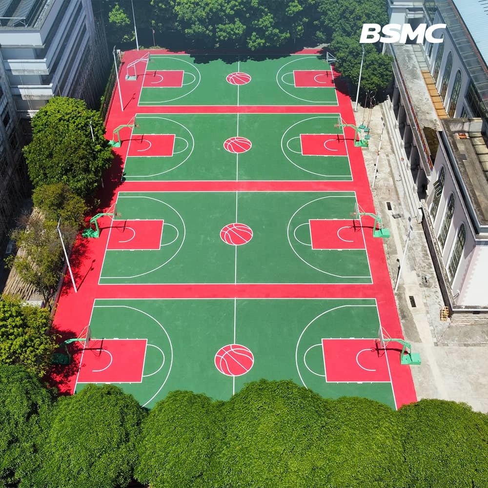 8mm Prefabricated Rubber Roll for Basketball Court