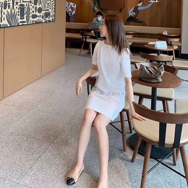 100% Polyester Ladies Dress Clothing