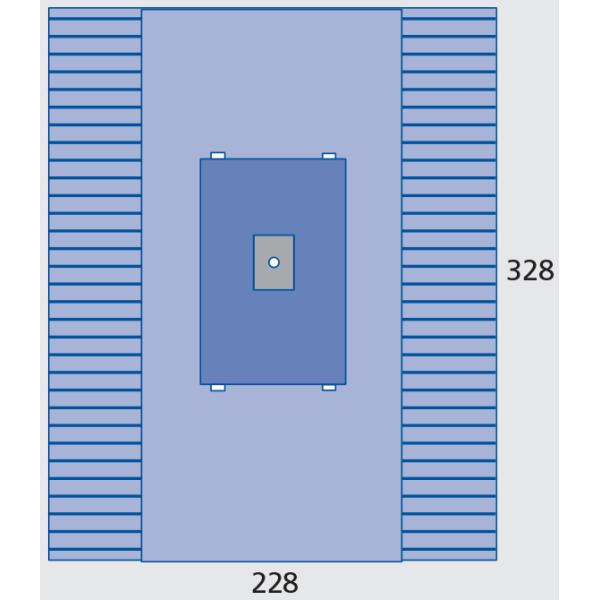 Quirúrgico disponible material de la extremidad superior de los PP SMS cubre con los tenedores del tubo