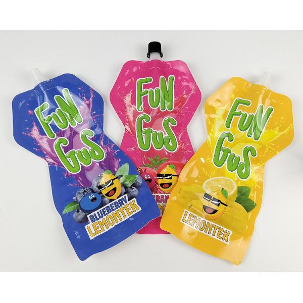 Bolsas de embalaje personalizadas Yogur Jugo de leche Jugo de leche Alimentos para bebés Bolso de boca