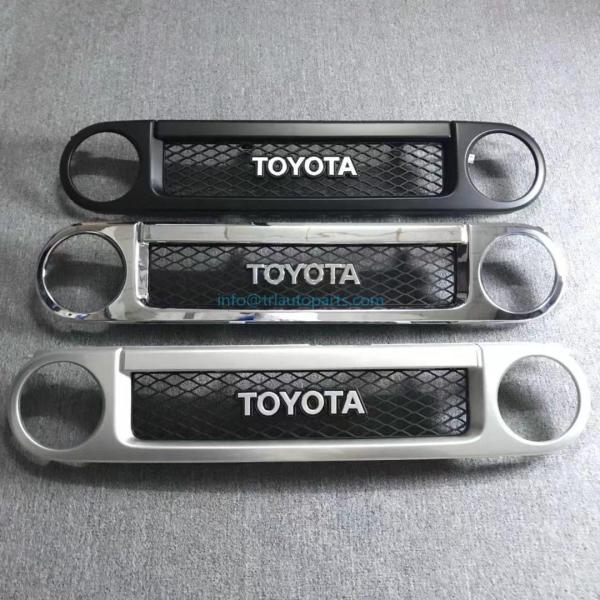 5310160150 Toyota Land Cruise FJ73 Черная передняя решетка ABS для 2008-2012 годов