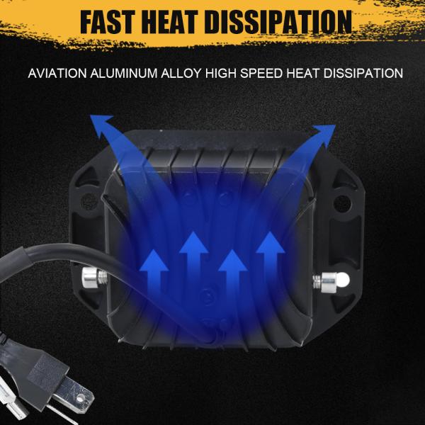 Aluminum Harley White Yellow Available Motorcycle LED Fancy Light