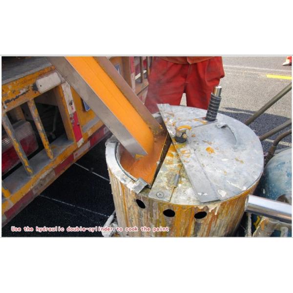 Hydraulic Double Cylinder Thermoplastic Road Marking Machine