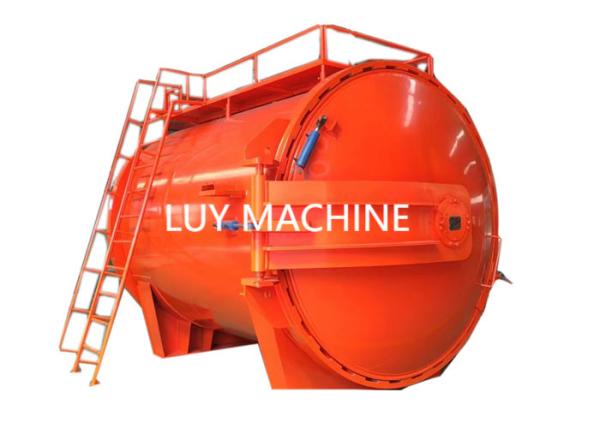 Electricity Composite Autoclave Machine Q345R Carbon Steel Vacuum Conduction