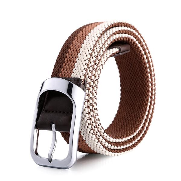 Double Layer Braided Fabric Belt