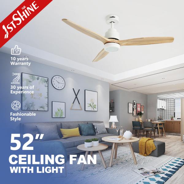 Ventilateur de plafond à économie d'énergie SAA moteur à courant alternatif à 3 vitesses pour salon