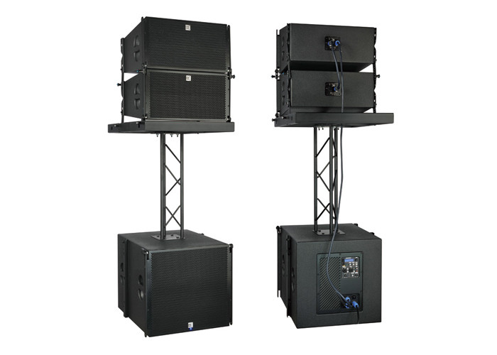 Stage Events Powered Line Array Speakers 10 Inch CVR PRO Audio