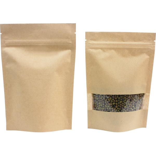 O retalho, amplamente utilizado, saco de papel de kraft para o alimento, petiscos ensaca para porcas, cookies, chocolate