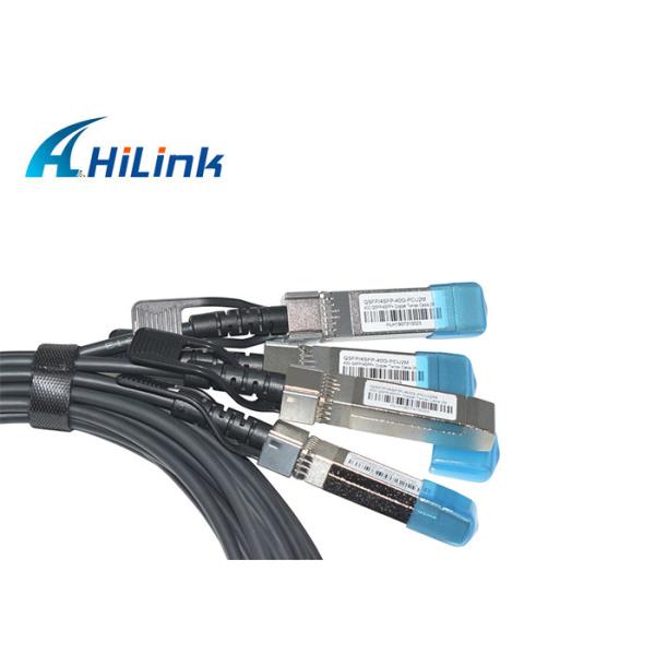40G QSFP к переключателю центра данных кабеля меди DAC присоединения проламывания 4SFP10G пассивному сразу 3M