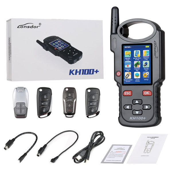 Handheld Car Key Programmer Lonsdor KH100+ Remote Smart Key Programmer