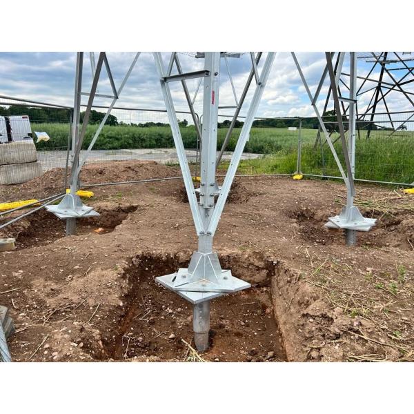 Hot Dipped Galvanized Helical Screw Blade Pile For Sale
