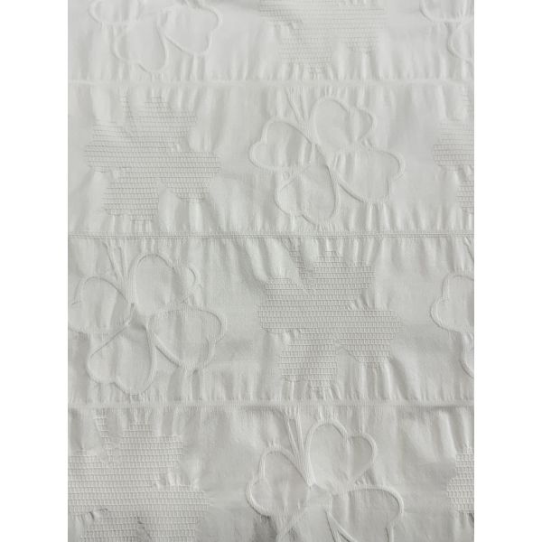 100% Polyester Spring/summer New Product 130g/m ² 132cm Lucky Clover Jacquard Fabric