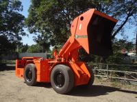 Camion à benne basculante de transport de charge de tunnel avec la capacité d'installer le bras de robot de béton projeté, KSQ RL -2