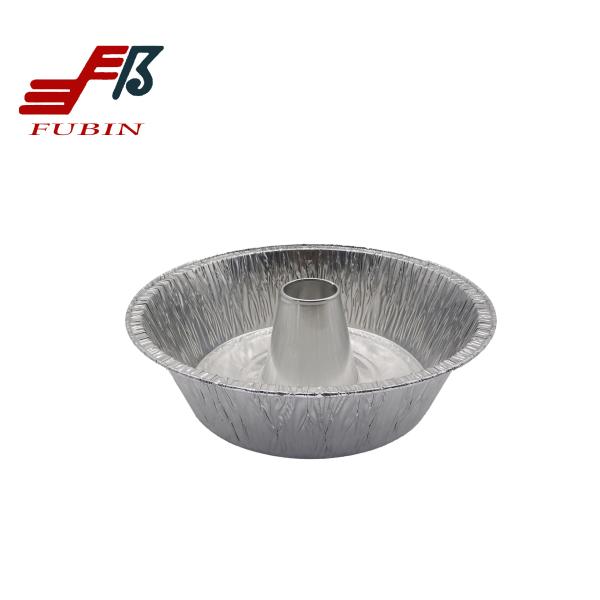 1400ml Round Foil Trays 8'' Deep Disposable Aluminum Foil Pans