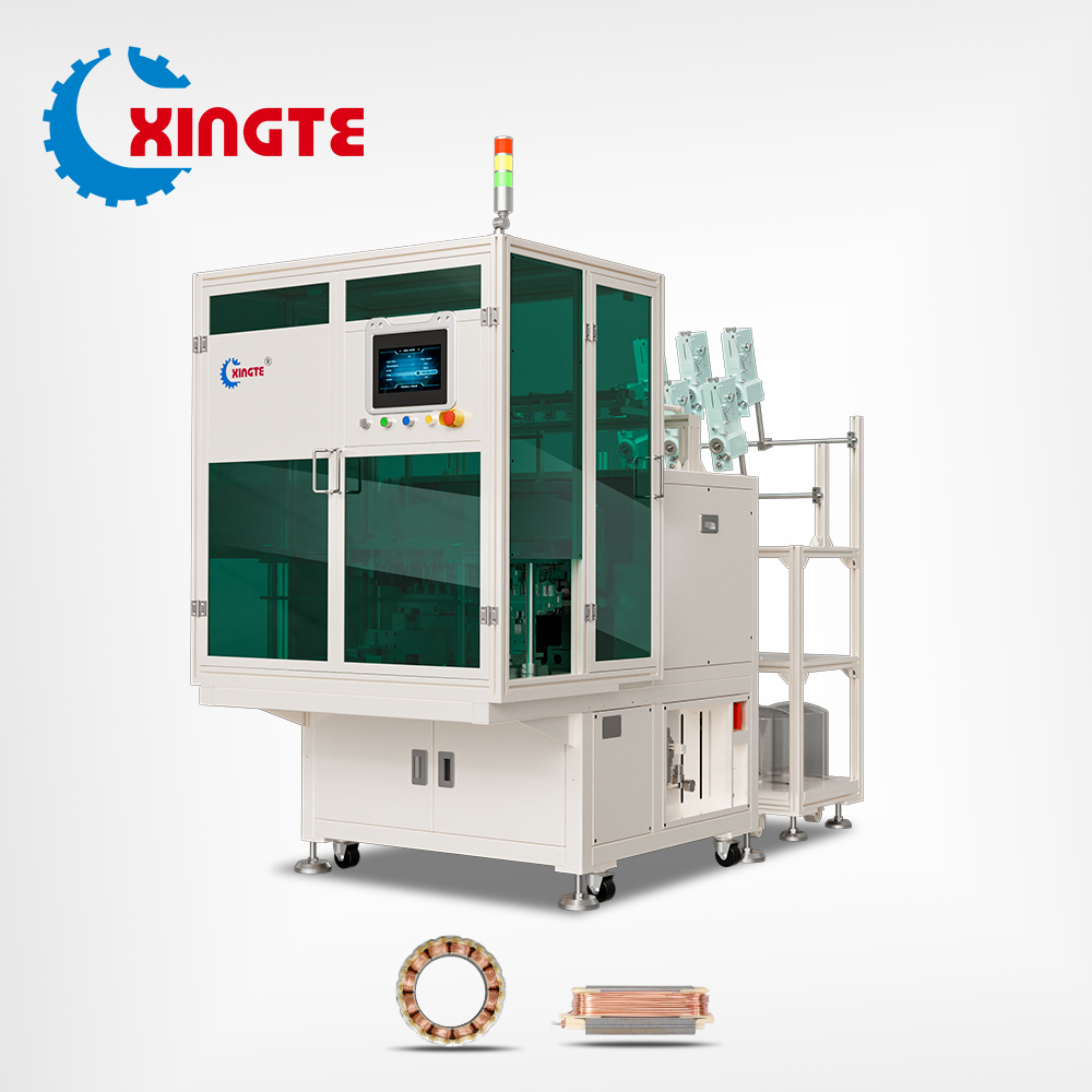 Block type six-axis winding machine with 6 stations 6000 rpm and ±0.02 mm