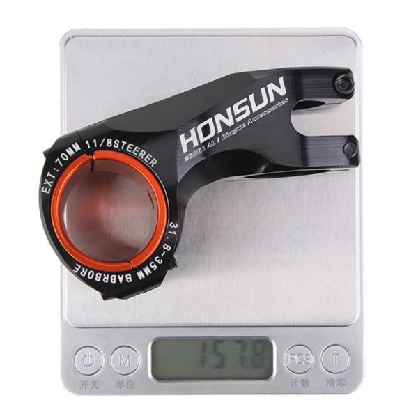Red 2021 MTB Colorful Stem Alloy 31.8/35*70mm 17 degree for XC AM Road Bike Handlebar