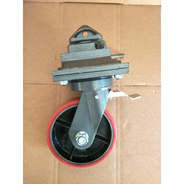ISO Shipping Container Moving Caster Wheels Heavy Duty Swivel Rigid Customized OEM Support