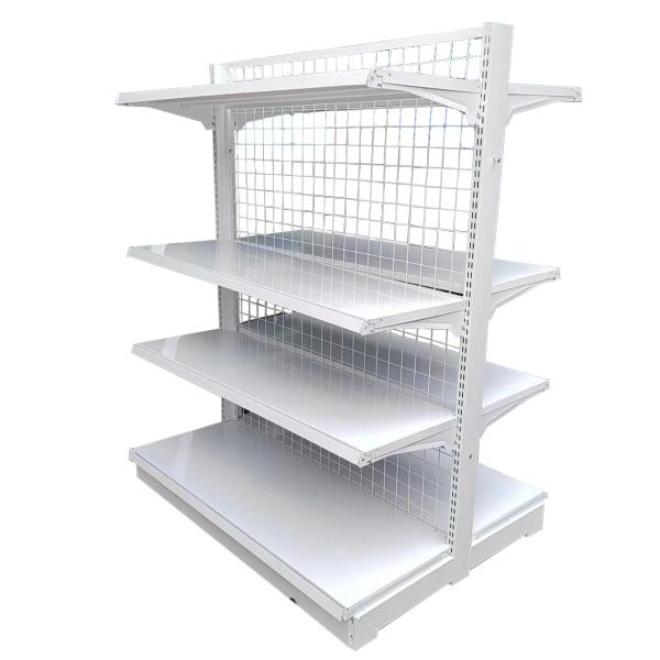 Customized Professional Design Double-sided Rack Gondola Display Shelving Supermarket Shelf Gondola