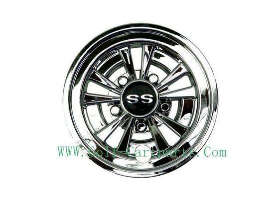 Hubcaps Wheel Covers Golf Trolley Accessories Chrome Finish Plastic Material