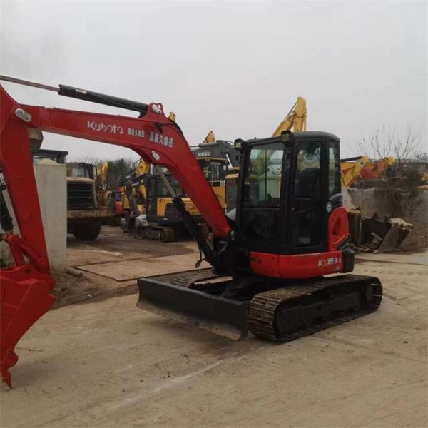 Kubota 163 6 Ton Mini Digger Excavator 2161 Working Hours and Operating Weight 5520KG