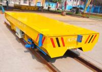 transporte liso do recipiente do trailerfor da plataforma 20t nos trilhos