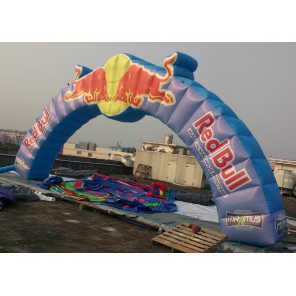 Customize Inflatable Arches 0.55mm PVC Tarpaulin With One Free Blower